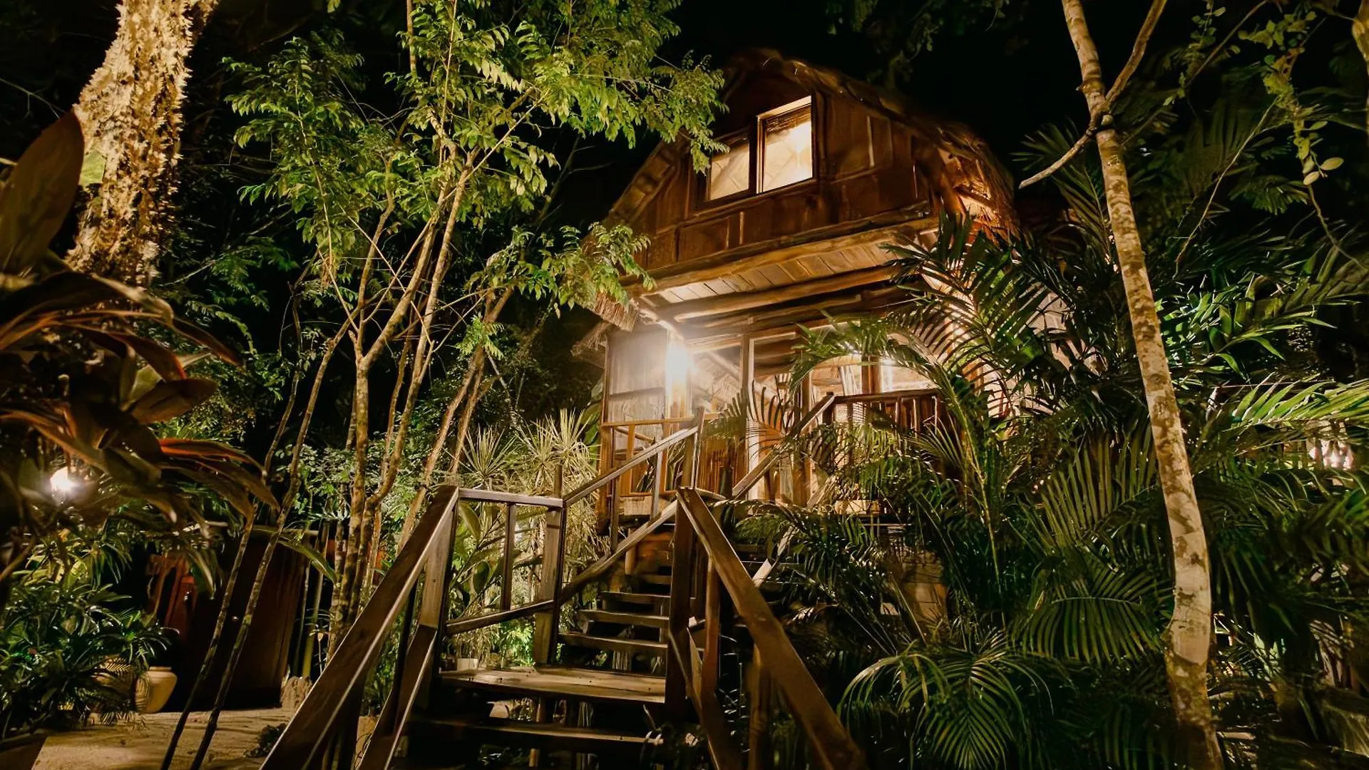 Lodge Villa Anand Ecoaldea Puerto Morelos Messico