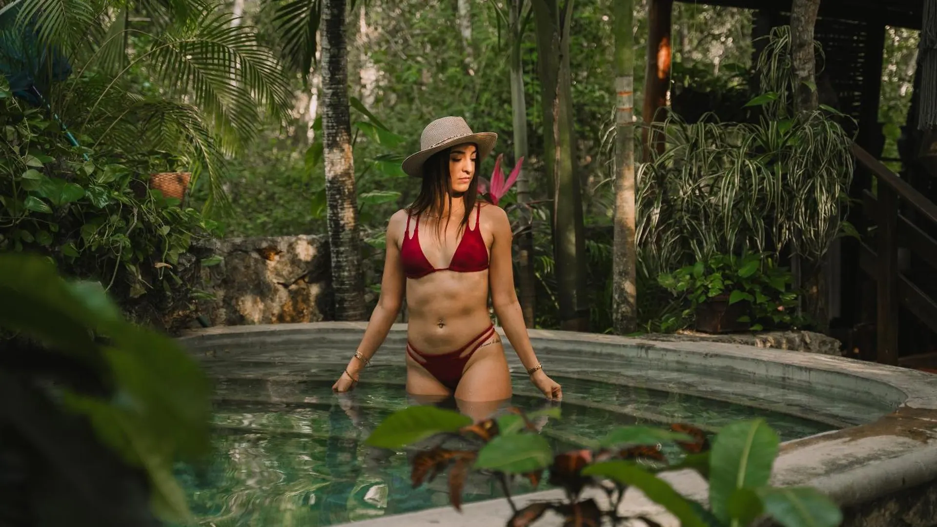 Villa Anand Ecoaldea Puerto Morelos Messico